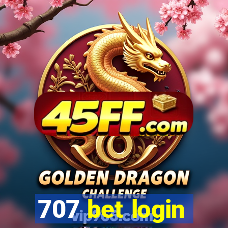 707 bet login